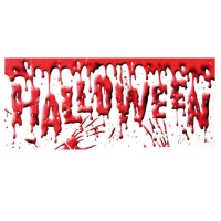 Affiche d'Halloween avec du sang - 1,52 m