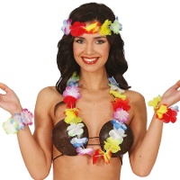 Ensemble Hawaïen de couleurs - 4 pièces