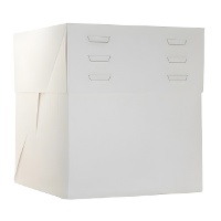 Boîte pour gâteau 30 x 30 x 20 cm - hauteur réglable jusqu'à 30 cm