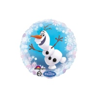 Ballon rond Reine des Neiges Olaf 43 cm - Anagram