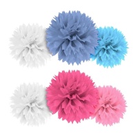 Suspensions Pompom - 3 pcs.