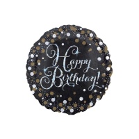 Happy Birthday Champagne Bubble Balloon 45 - Anagramme