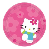 Assiettes Hello Kitty 23 cm - 8 pcs.