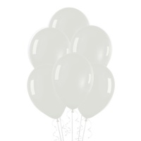 Ballons en latex cristal transparent de 30 cm - Sempertex - 12 pcs.