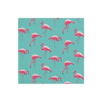 Serviettes de table Hawaiian flamingo 16,5 x 16,5 cm - 20 pcs.
