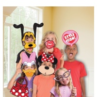Kit photobooth Minnie Mouse et ses amis - 12 pcs.