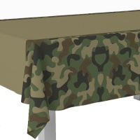 Nappe camouflage militaire verte 1,37 x 2,43 cm