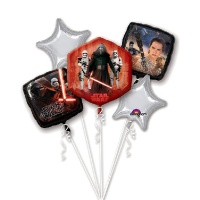 Bouquet ballons Star Wars - Anagramme - 5 pcs.