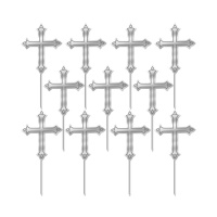 Ma Première Communion croix argentée - 12 pcs.