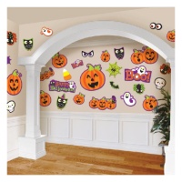 Posters de citrouilles d'Halloween - 30 pcs.