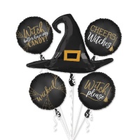 Bouquet Nuit d'Halloween - Anagramme - 5 pcs.