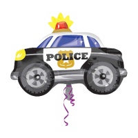 Ballon XL Silhouette Voiture de Police 45 x 60 cm - Anagramme