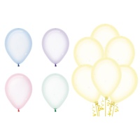 Ballons en latex cristal transparent de 30 cm - Sempertex - 50 pcs.