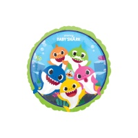 Ballon rond Baby Shark 43 cm - Anagramme