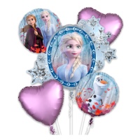 Bouquet Reine des Neiges II - Anagramme - 5 pcs.