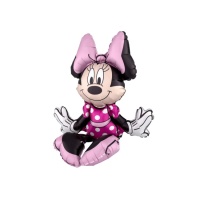 Ballon Silhouette Minnie Mouse Assise 45 x 48 cm - Anagramme