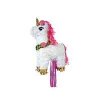 Piñata licorne 3D 50 x 30 x 14 cm