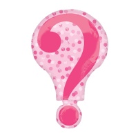 Garçon ou fille ? Ballon Silhouette XL 45 x 71 cm - Anagramme