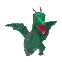 Piñata 3D dragon vert 76 x 32 x 12 cm