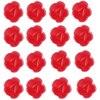 Gaufrettes de fleurs de 3 cm - Dekora - 100 unités