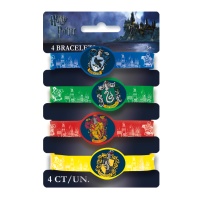 Bracelets Harry Potter - 4 pièces