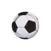 Assiettes de football 17 cm - 8 pièces