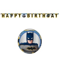 Guirlande Batman Happy Birthday - 1,75 m