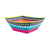 Grand bol en carton pour Fête mexicaine 22,5 x 10,5 cm - 1 pièce