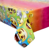Nappe Rainbow Emoticônes - 1,37 x 2,13 m