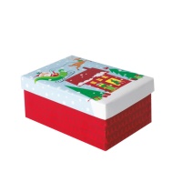 Boîte du Père Noël 10 x 16 x 7 cm - 1 pc.