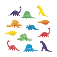 Figurines de dinosaures assorties - 12 pcs.