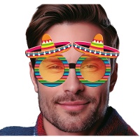 Lunettes mexicaines avec mini-sombreros
