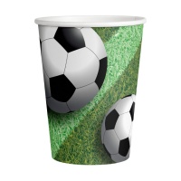 Gobelets de football 266 ml - 8 pcs.