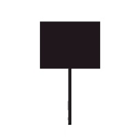 Panneaux de tableau noir de 10,2 cm - 12 pièces.