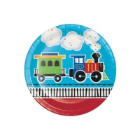 Assiettes Petit Train