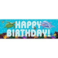 Poster animaux marins - 1,52 x 0,50 m