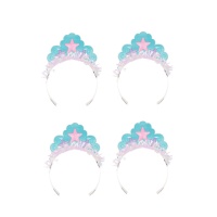 Diadèmes de Sirène des mer - 8 pcs.