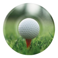 Assiettes de golf de 22 cm - 8 pièces