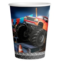 266 ml de gobelets monster truck - 8 pièces