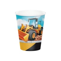 Gobelets pour pelleteuse de construction 250 ml - 8 pcs.