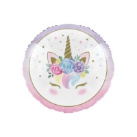 Ballon licorne enchantée 46 cm - Creative Converting
