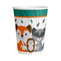 Verres Forest Animals 250 ml - 8 pcs.