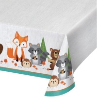 Nappe Animaux du Bois - 1,37 x 2,59 m