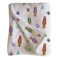 Couverture des Rois Mages blanche, 1,50 x 1,25 m