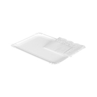 Plateau rectangulaire à napper blanc 18 x 24 cm - Maxi Products - 3 unités