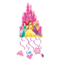 Piñata en forme de château de la princesse Disney