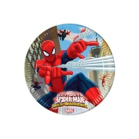 Assiettes Spiderman 23 cm - 8 pcs.