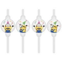 Pailles Minions - 4 pcs.