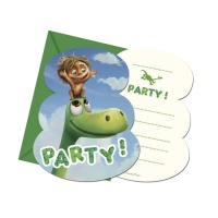 Invitations au voyage d'Arlo - 6 pcs.