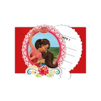 Invitations Elena d'Avalor - 6 pcs.